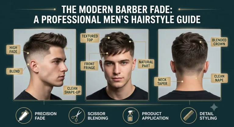 barber cut fade
