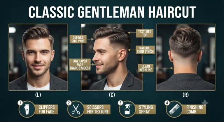 classic gentleman haircut