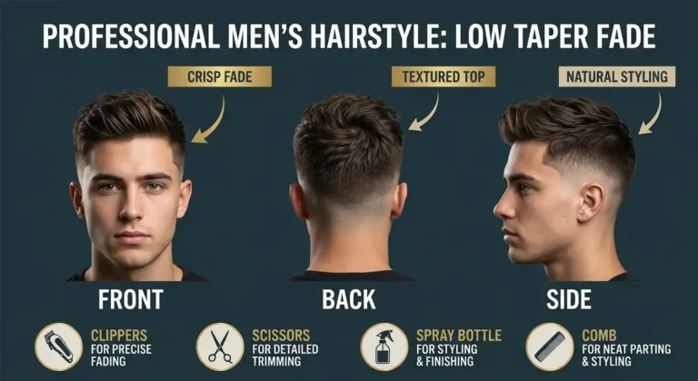 low taper fade haircuts