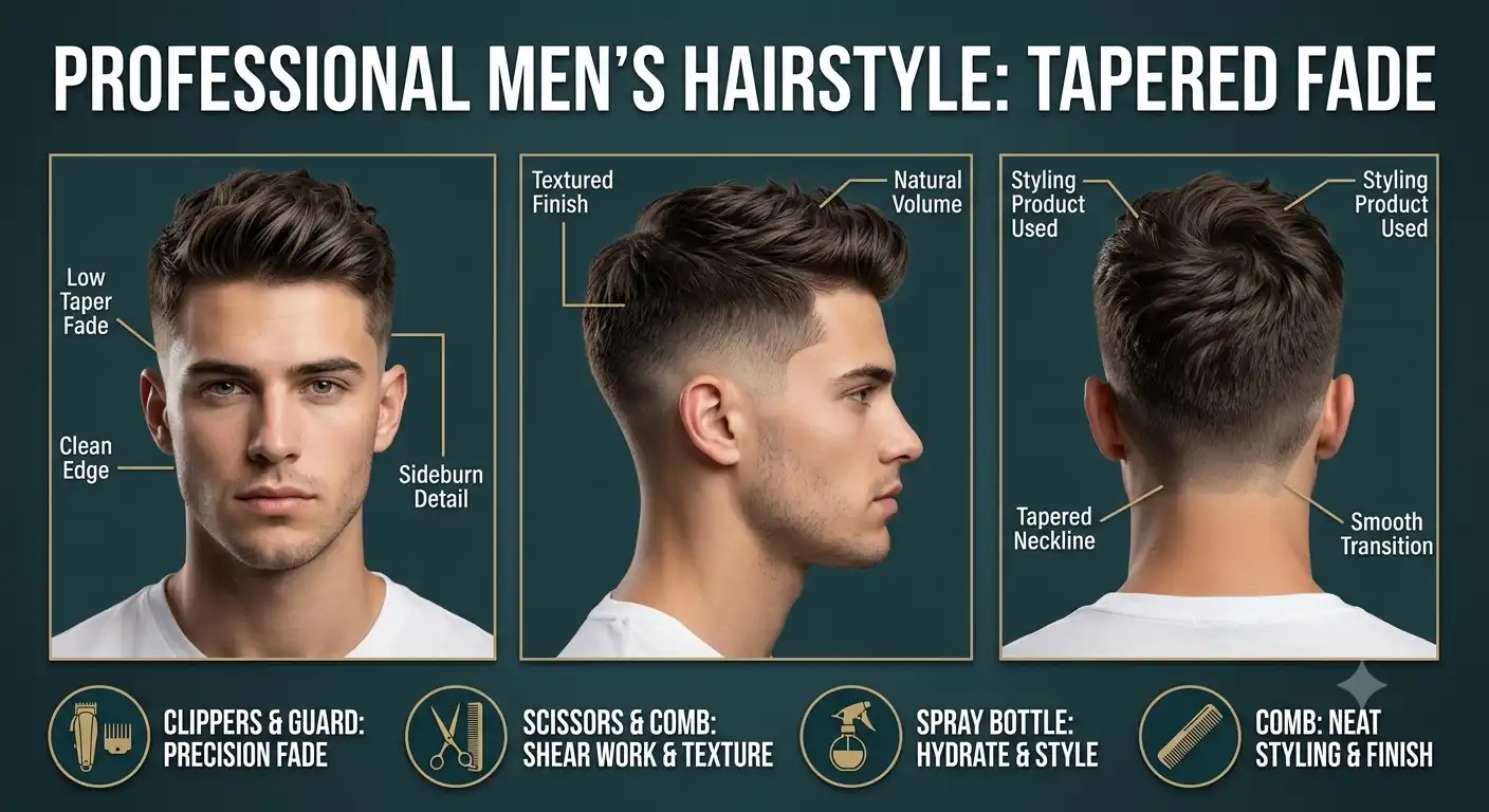 tapered fade