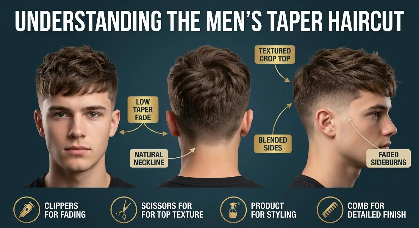 What does taper mean image