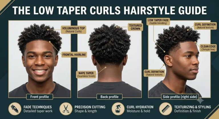 low taper curls