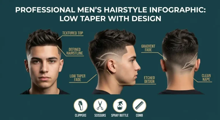 low taper with design image