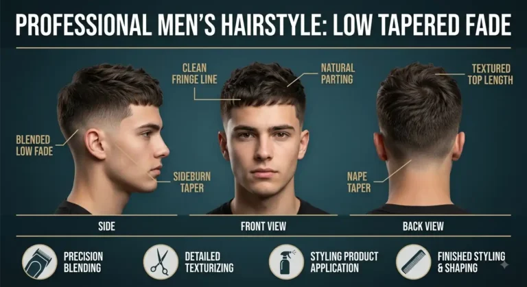 low tapered fade