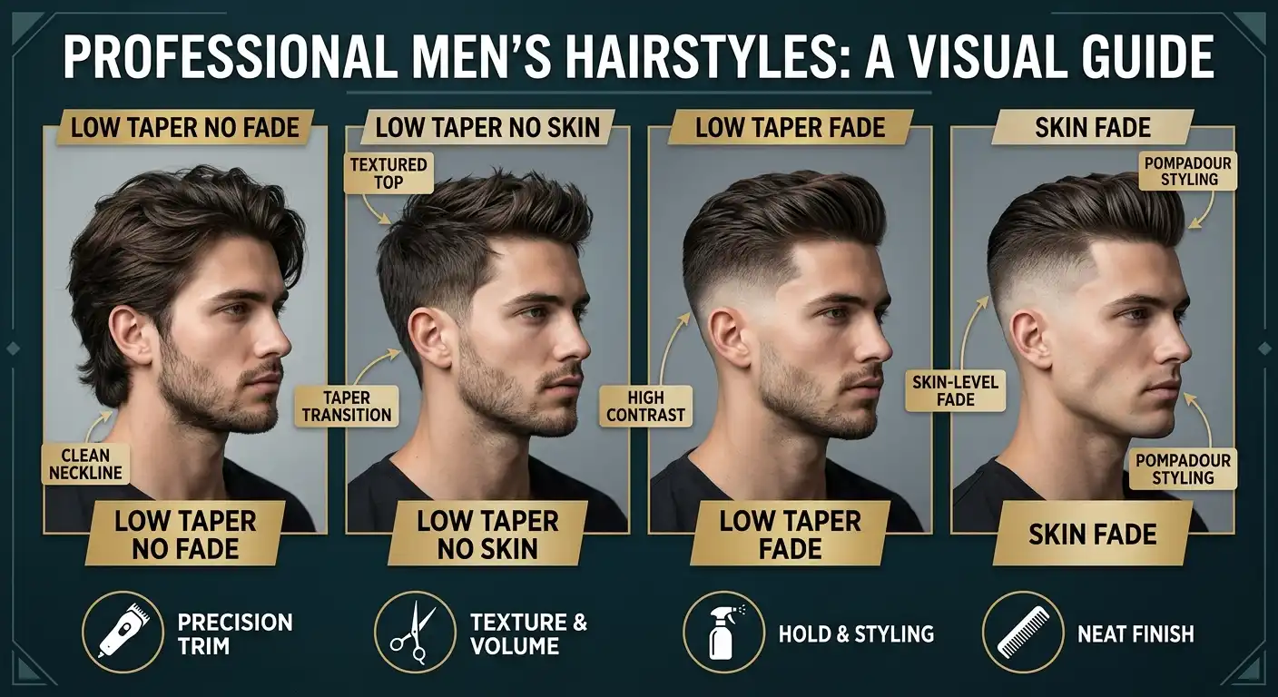 low taper no fade image